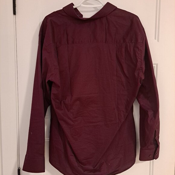 Nautica burgundy shirt - Picture 2 of 5